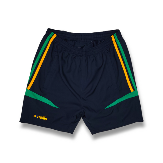 O'Neill's Mens Leisure Shorts - Navy/Green/Amber - Loxton