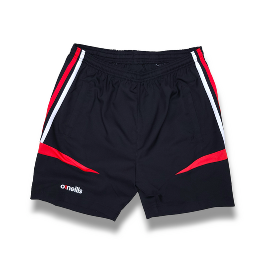 O'Neill's Mens Leisure Shorts - Black/Red/White - Loxton