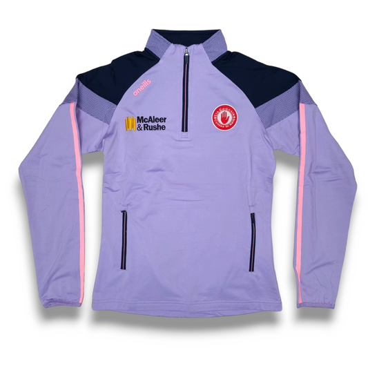 Tyrone GAA 1/4 Zip - Rockway - Lilac - ADULTS