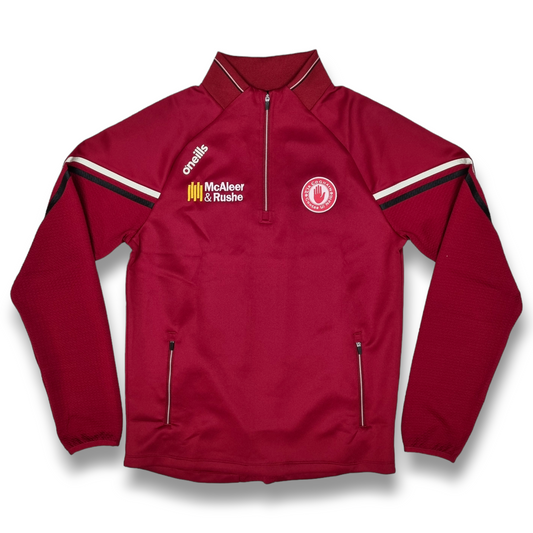 Tyrone GAA Weston Half Zip Top - Red - Adults