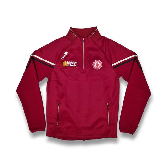 Tyrone GAA Weston Half Zip Top - Red - Kids