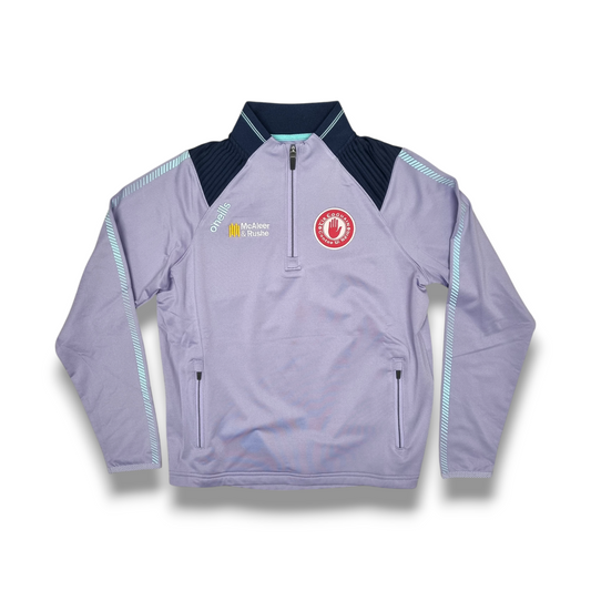 Tyrone GAA Dynamo Brushed Half Zip Top - Purple - KIDS